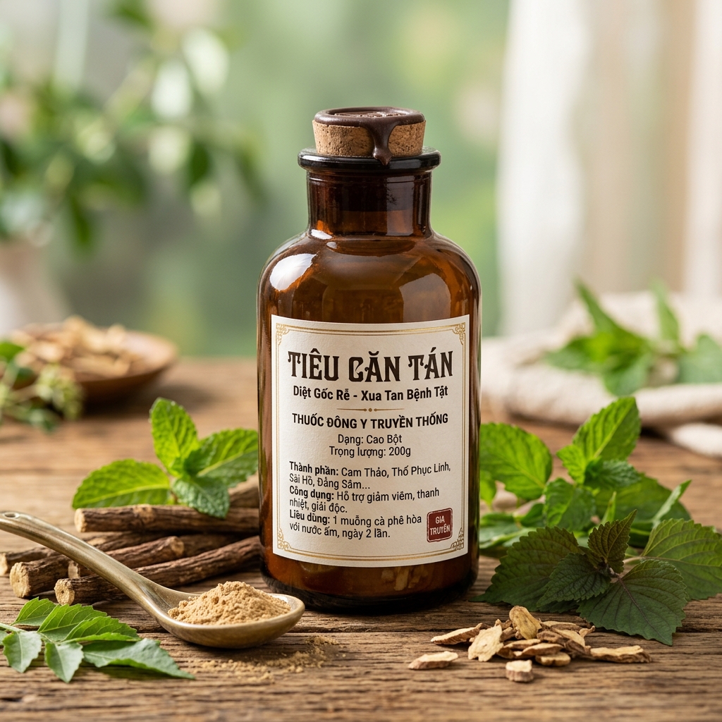 Tiêu Căn Tán - Thuốc Đặc Trị Rò Hậu Môn